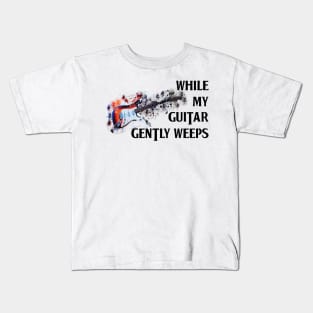 Weeping Guitar Kids T-Shirt